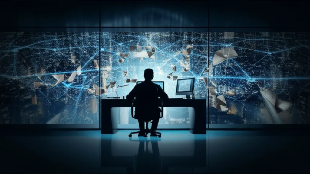 日銀利上げ「ギアシフト」で何が変わる?高年収層の資産防衛術 - 自宅の書斎で書類と向き合いながら電卓を打つ40代男性のシルエット