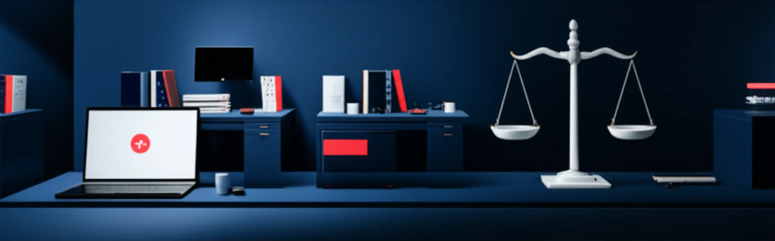 YouTube「節税術」の罠:真似すると税務調査が来る理由 - 夜のオフィスで複数のモニターを前に動画編集をするクリエイターの後ろ姿