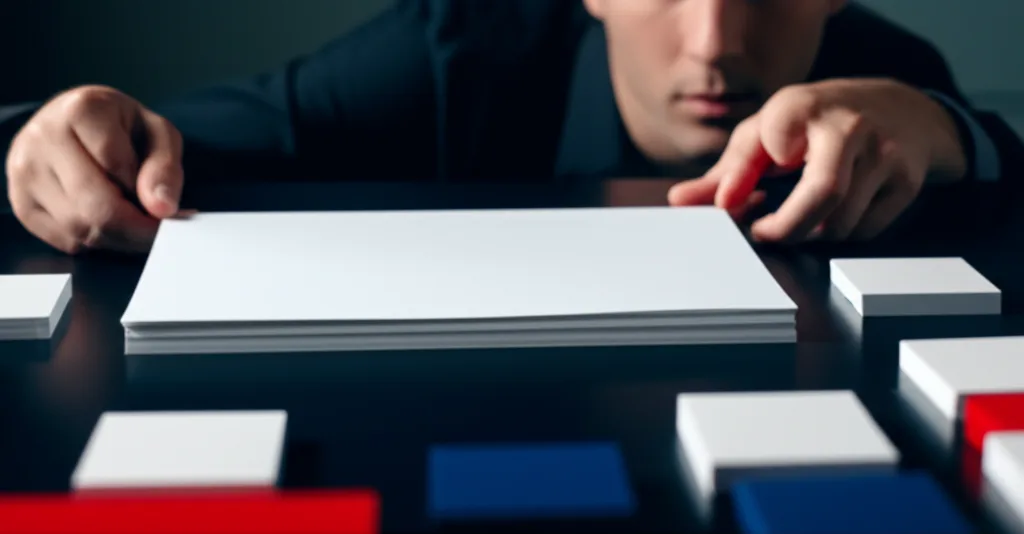 標準報酬月額の上限引き上げで年11万円負担増の全貌 - オフィスの会議室で書類を確認するビジネスパーソンの手元、真剣な表情