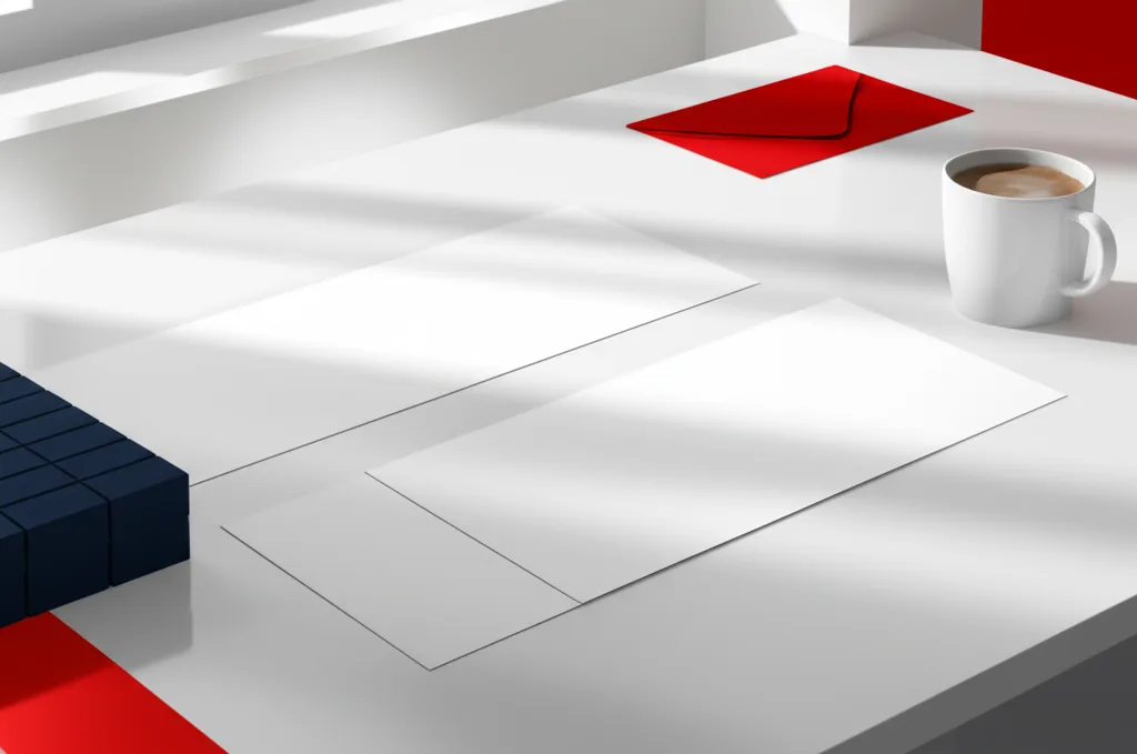 年金増額2026年、高所得者の手取りはどう変わるか - 白いデスクの上に広げられた書類と電卓、コーヒーカップ。窓から差し込む自然光