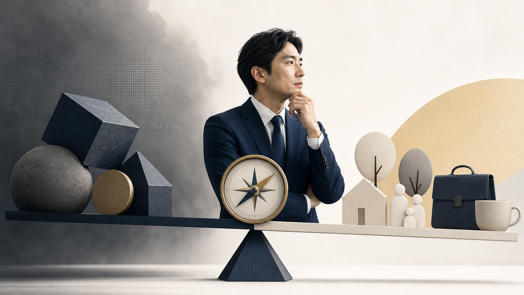 図解2: 同じ「日銀利上げ」のニュースが、借入済みの人と借入予定の人で正反対の行動につながる分岐図