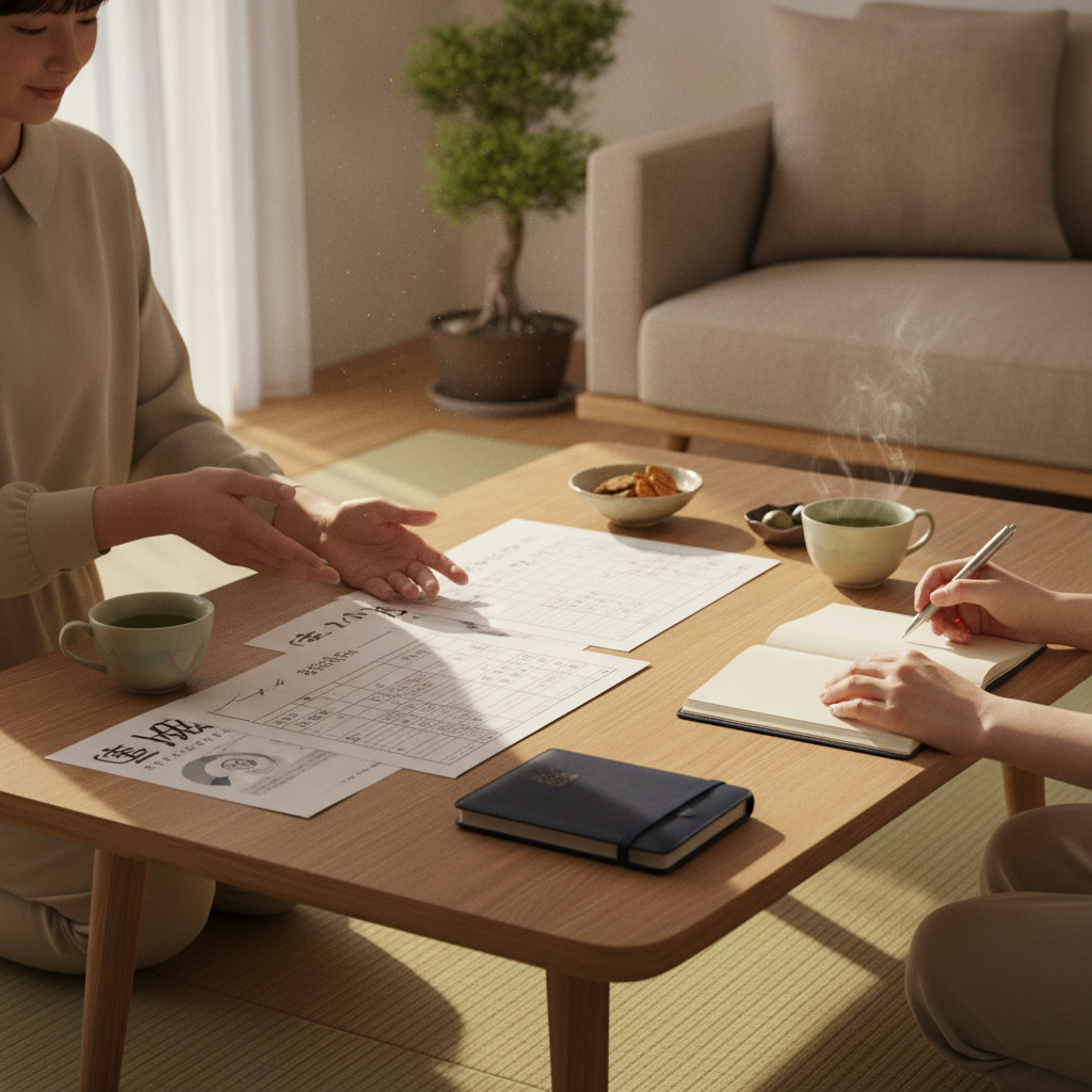図解5: 職種別の可処分時間と不動産投資の両立パターンを示す比較図