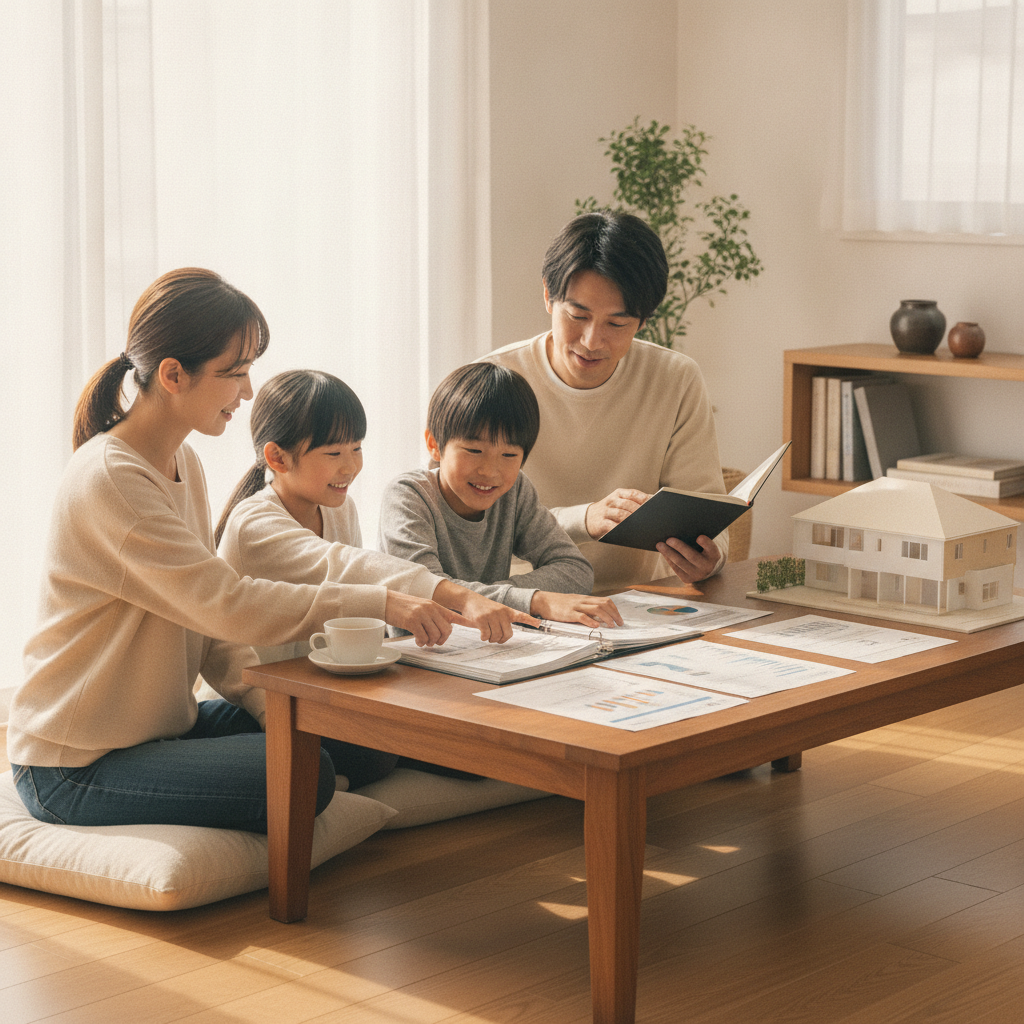 図解5: 同じ「月20万円」というゴールでも、出発点の制約条件（時間・家族・ローン）がまったく違うことを2本の異なる道のりで描いた比較図